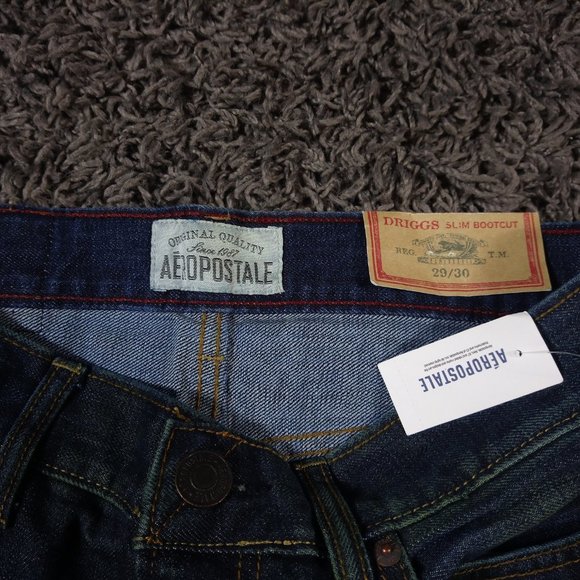 AEROPOSTALE DRIGGS SLIM BOOTCUT JEANS - Picture 3 of 3